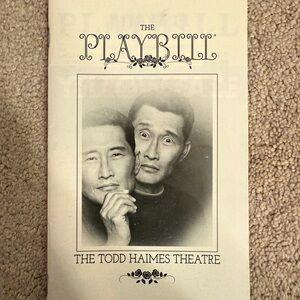 Limited Edition Legacy “Yellow Face” Broadway Playbill Original- Original Cast